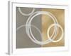 Unity White on Gold II-Natalie Harris-Framed Art Print