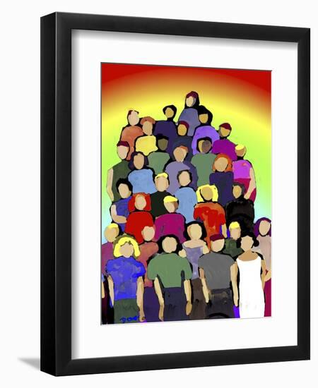 Unity-Diana Ong-Framed Giclee Print