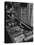 Univac Computer Used to Tabulate Votes on Election Night-null-Stretched Canvas