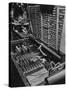 Univac Computer Used to Tabulate Votes on Election Night-null-Stretched Canvas