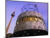 Universal Clock, Alexanderplatz, Berlin, Germany-Walter Bibikow-Mounted Photographic Print