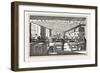 Universal Exposition: Workshop for Manufacturing of Paper Money. Paris-null-Framed Giclee Print