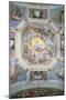 Universal Harmony, or Divine Love, from the Ceiling of the Sala di Olimpo, c.1561-Paolo Veronese-Mounted Giclee Print
