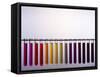 Universal Indicator Scale-Andrew Lambert-Framed Stretched Canvas