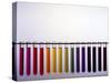 Universal Indicator Scale-Andrew Lambert-Stretched Canvas