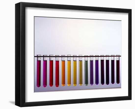 Universal Indicator Scale-Andrew Lambert-Framed Photographic Print