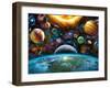 Universal Light-Adrian Chesterman-Framed Art Print