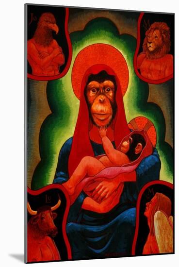 Universal Madonna-John Newcomb-Mounted Giclee Print