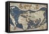 Universal Map, Belonging to the Work Cosmographiae Introductio (1507)-null-Framed Stretched Canvas