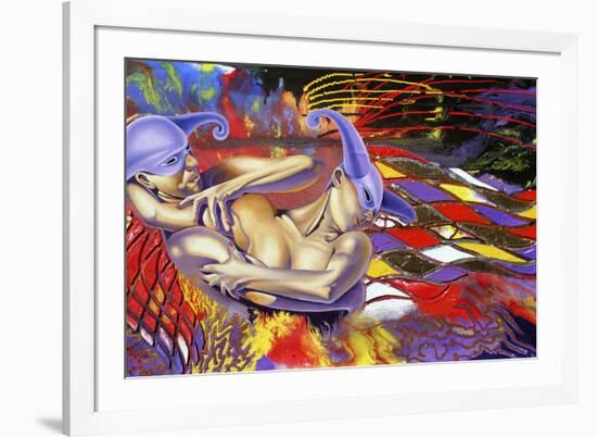 Universal Struggle-Graeme Stevenson-Framed Giclee Print