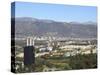 Universal Studios, San Fernando Valley, San Gabriel Mountains, Los Angeles, California, USA-Wendy Connett-Stretched Canvas