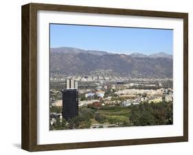 Universal Studios, San Fernando Valley, San Gabriel Mountains, Los Angeles, California, USA-Wendy Connett-Framed Photographic Print