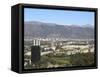 Universal Studios, San Fernando Valley, San Gabriel Mountains, Los Angeles, California, USA-Wendy Connett-Framed Stretched Canvas