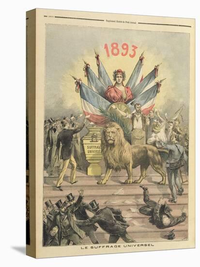 Universal Suffrage from the Supplement of 'Le Petit Journal', 19th August 1893-Henri Meyer-Stretched Canvas