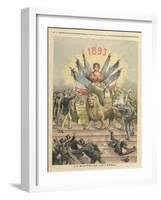 Universal Suffrage from the Supplement of 'Le Petit Journal', 19th August 1893-Henri Meyer-Framed Premium Giclee Print