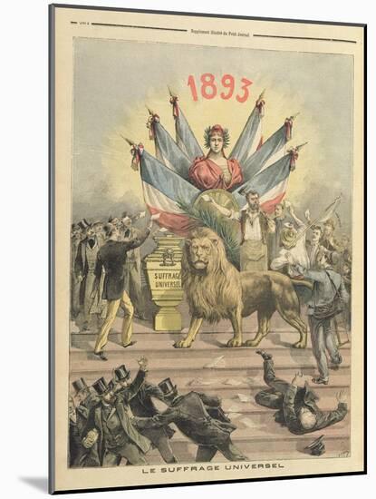 Universal Suffrage from the Supplement of 'Le Petit Journal', 19th August 1893-Henri Meyer-Mounted Premium Giclee Print