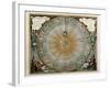 Universe on the Model of Copernicus with Sun in Center-Andreas Cellarius-Framed Art Print