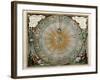 Universe on the Model of Copernicus with Sun in Center-Andreas Cellarius-Framed Art Print