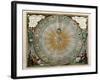 Universe on the Model of Copernicus with Sun in Center-Andreas Cellarius-Framed Art Print