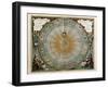 Universe on the Model of Copernicus with Sun in Center-Andreas Cellarius-Framed Premium Giclee Print