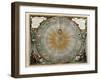 Universe on the Model of Copernicus with Sun in Center-Andreas Cellarius-Framed Art Print