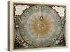 Universe on the Model of Copernicus with Sun in Center-Andreas Cellarius-Stretched Canvas