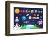 Universe. Space. Space Trip. Design.-Vidoslava-Framed Photographic Print