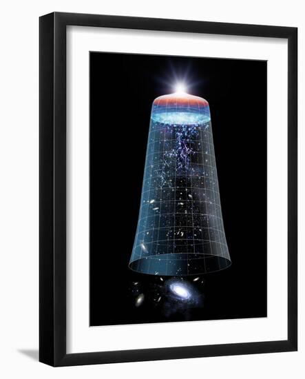 Universe Timeline, Artwork-Detlev Van Ravenswaay-Framed Photographic Print