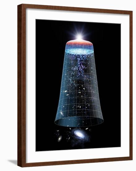 Universe Timeline, Artwork-Detlev Van Ravenswaay-Framed Photographic Print