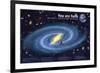 Universe: You Are Here-null-Framed Premium Giclee Print