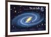 Universe: You Are Here-null-Framed Premium Giclee Print