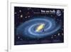 Universe: You Are Here-null-Framed Premium Giclee Print