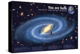 Universe: You Are Here-null-Stretched Canvas