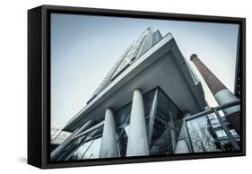 Université Architecture3-Sebastien Lory-Framed Stretched Canvas