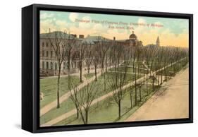 University, Ann Arbor, Michigan-null-Framed Stretched Canvas