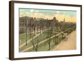 University, Ann Arbor, Michigan-null-Framed Art Print