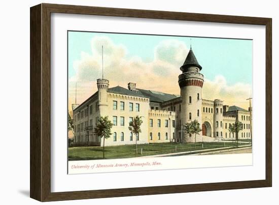 University Armory, Minneapolis, Minnesota-null-Framed Art Print