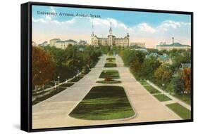 University Avenue, Austin, Texas-null-Framed Stretched Canvas