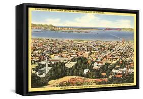 University, Berkeley, California-null-Framed Stretched Canvas
