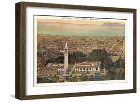 University, Berkeley, California-null-Framed Art Print