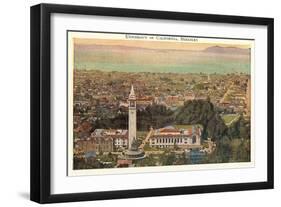 University, Berkeley, California-null-Framed Art Print