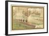 University Boat Race on the Thames-null-Framed Giclee Print