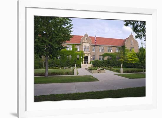 University Building in Winona Minnesota-jrferrermn-Framed Photographic Print
