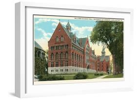 University, Burlington, Vermont-null-Framed Art Print