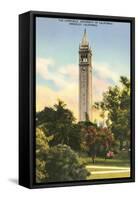 University Campanile, Berkeley, California-null-Framed Stretched Canvas