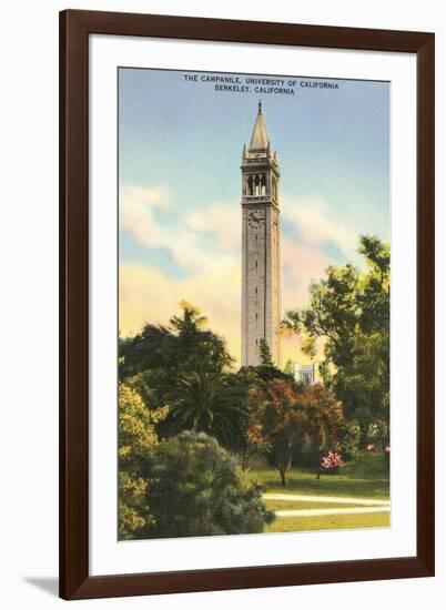 University Campanile, Berkeley, California-null-Framed Art Print