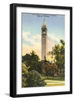 University Campanile, Berkeley, California-null-Framed Art Print