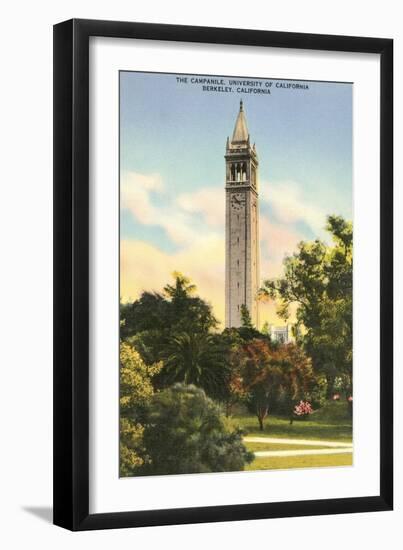 University Campanile, Berkeley, California-null-Framed Art Print