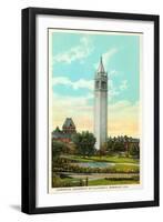 University Campanile, Berkeley, California-null-Framed Art Print