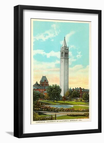 University Campanile, Berkeley, California-null-Framed Art Print